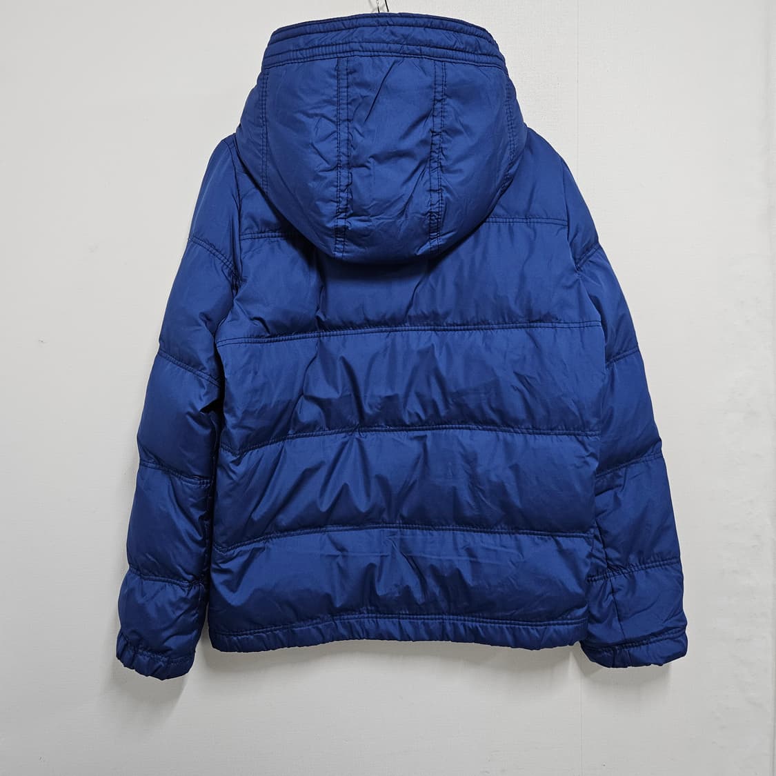 새상품 M 아베크롬비 덕다운 패딩 블루 상품이미지4