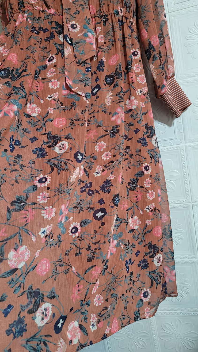 써스데이아일랜드 타이 롱원피스  상품이미지3