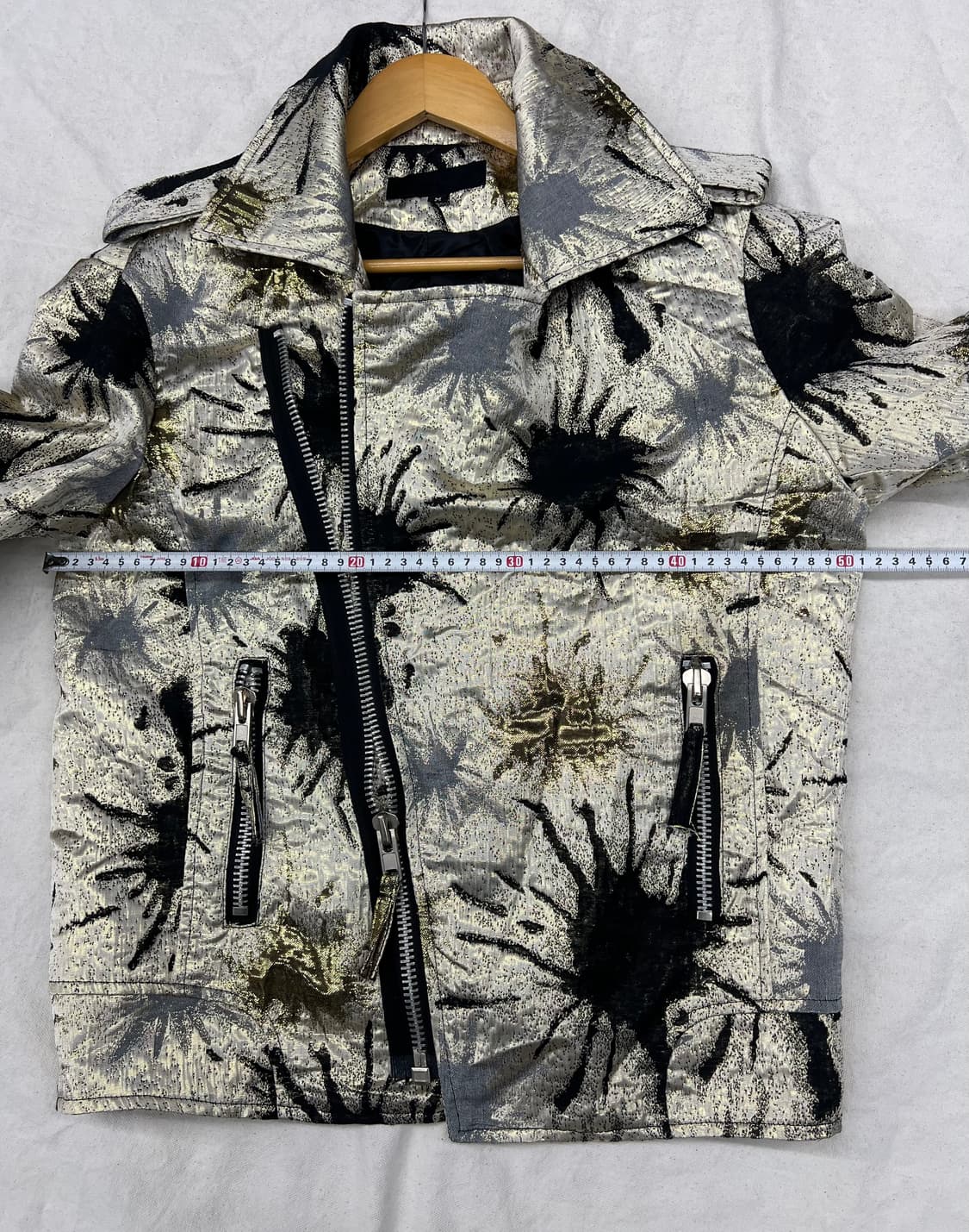 골드블랙 총탄 라이더자켓  상품이미지6