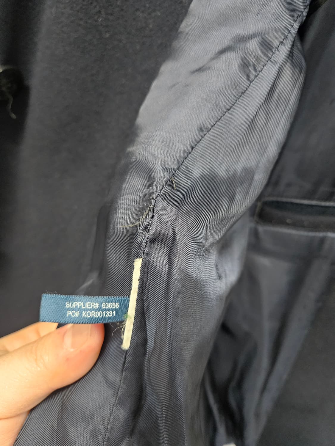 폴로 미해군 피코트 네이비 10버튼 상품이미지5