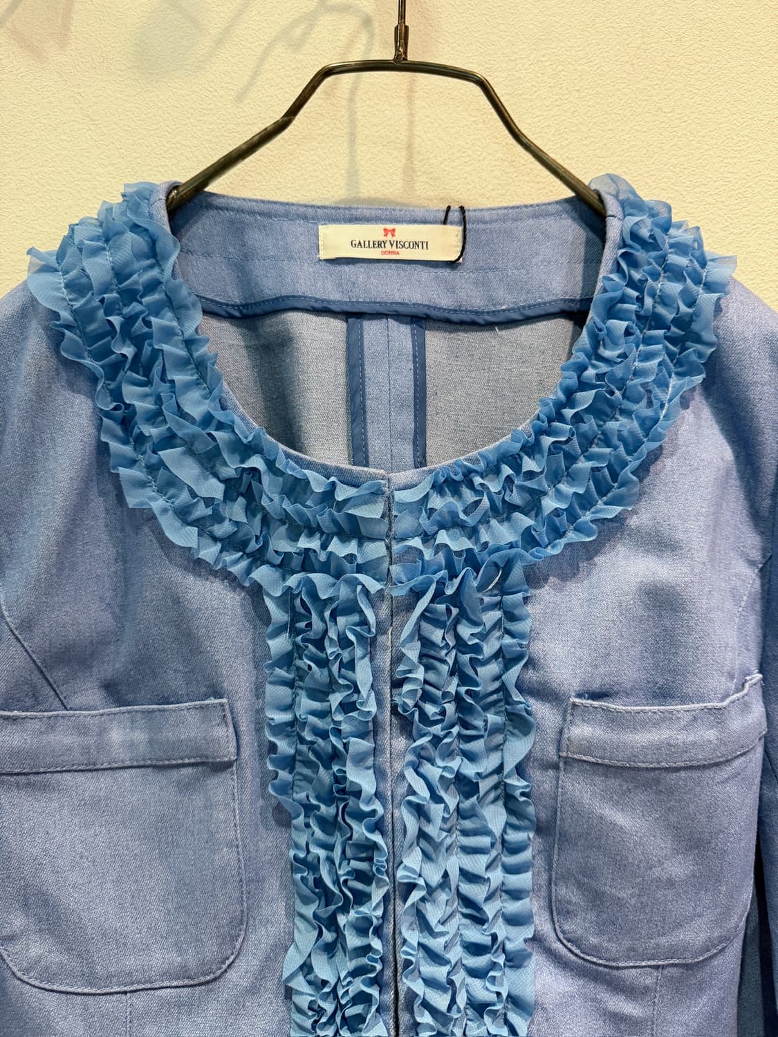 GALLERY VISCONTI 프릴 자켓 상품이미지3