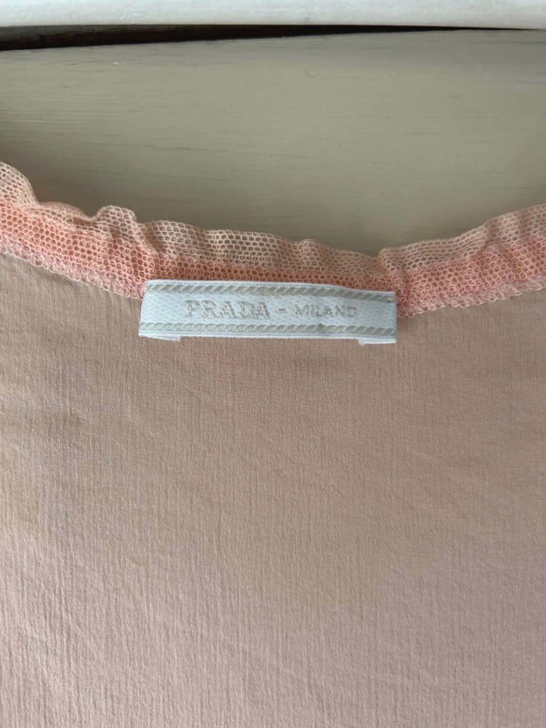 prada petal pink/nude vest 상품이미지2