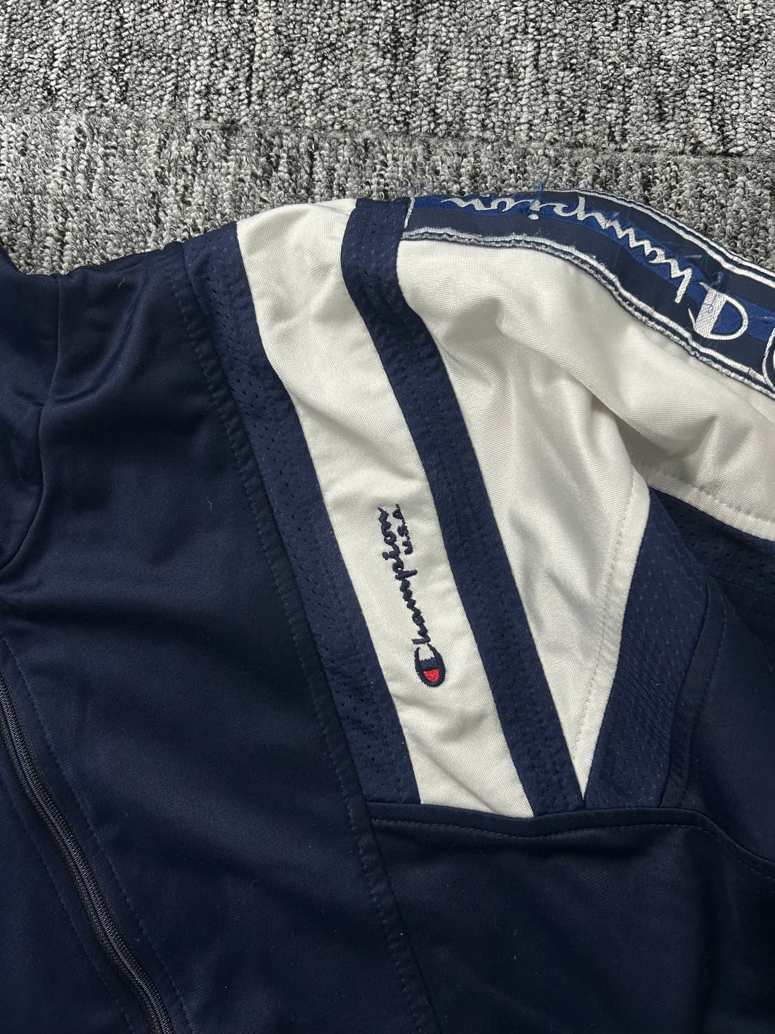 챔피온 올드스쿨 사이드라인 트랙탑 져지 L 상품이미지6