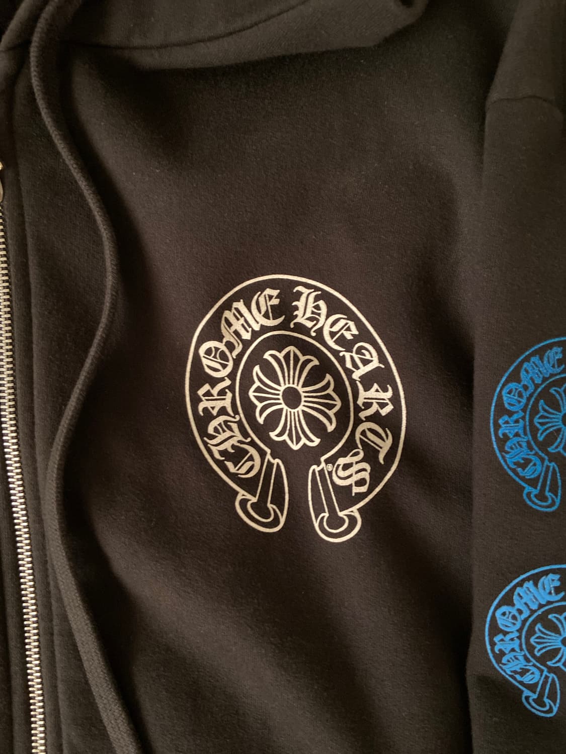 크롬하츠 멀티 홀스슈 후드집업 사이즈 m (영수증 보유) 상품이미지9