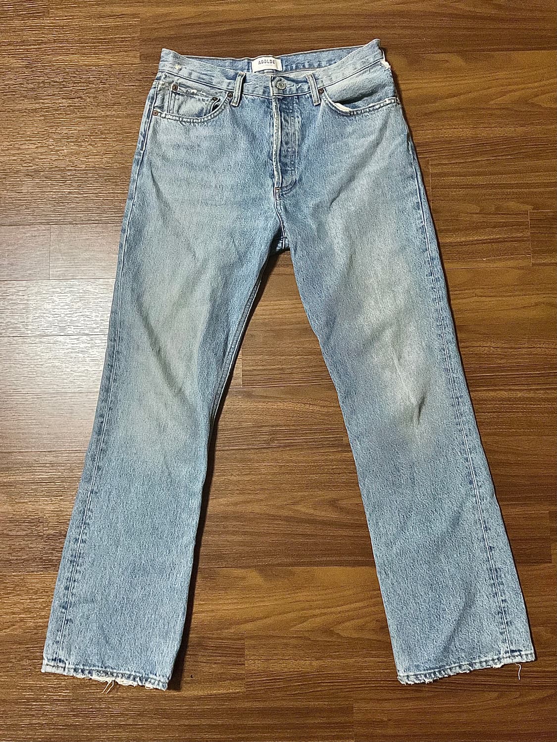 agolde 릴렉스드 부츠컷핏 데님 팬츠 상품이미지1