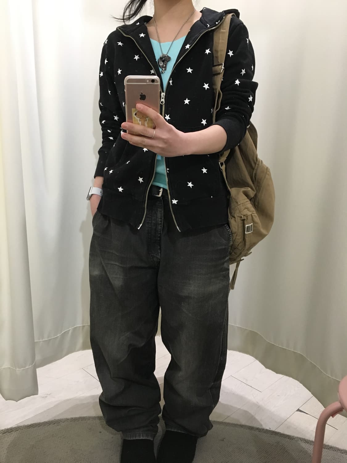 그린클럽 오버핏 자수 팬츠 상품이미지4