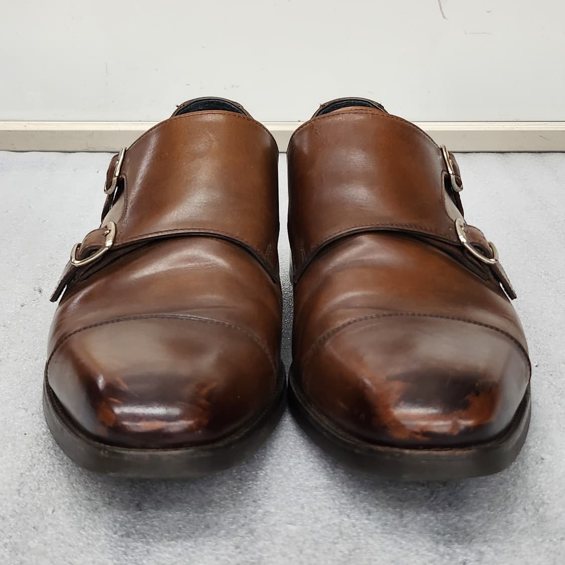 상태좋은 금강 헤리티지 리갈 남성 더블 몽크 스트랩 구두 상품이미지2