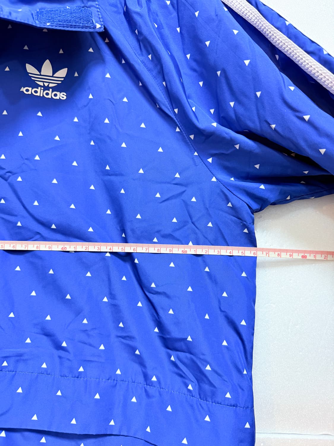 퍼럴x아디다스 오버핏 바람막이 점퍼 M 상품이미지8