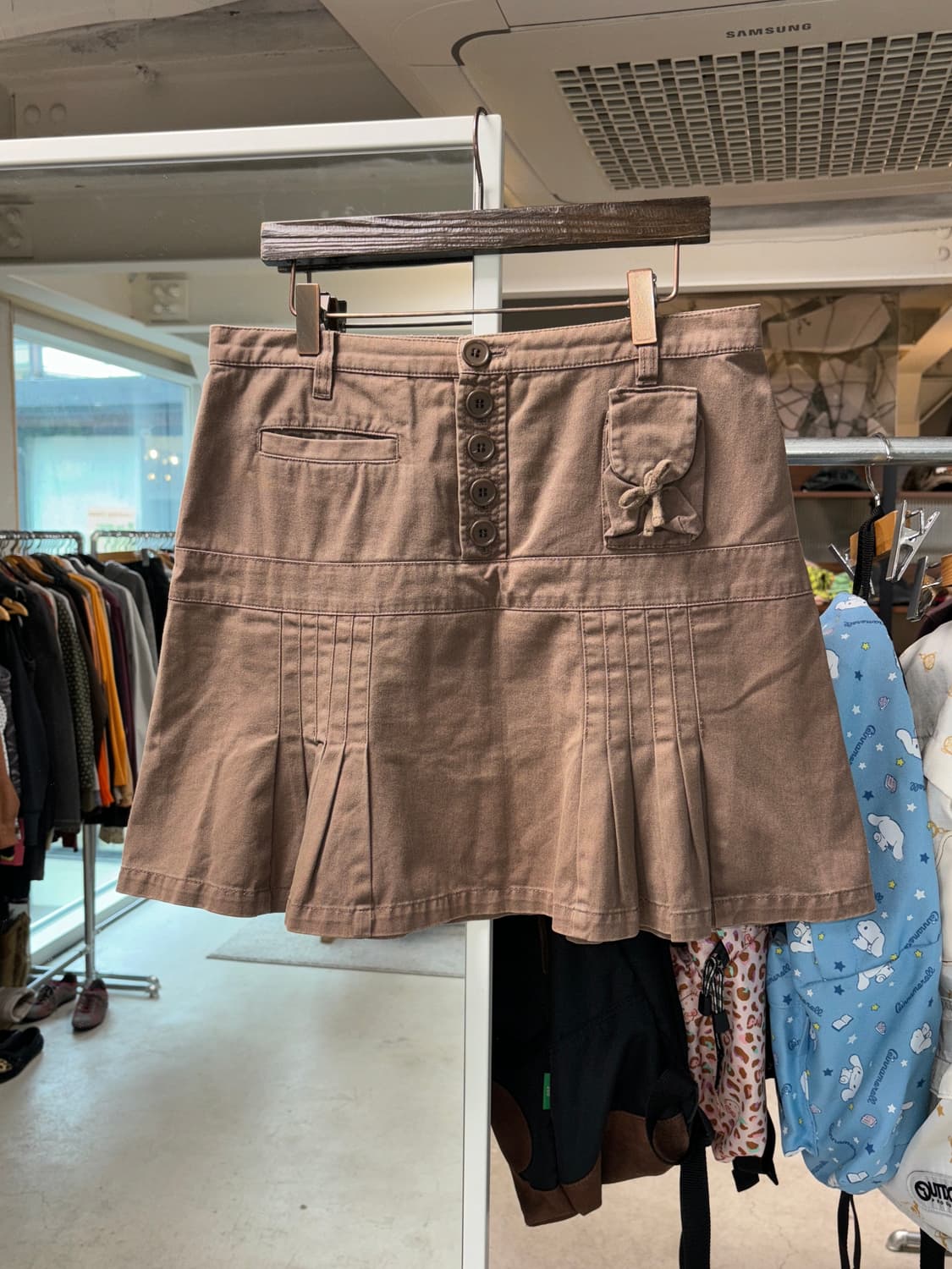 스나오 쿠와하라 핀턱 스커트 상품이미지2