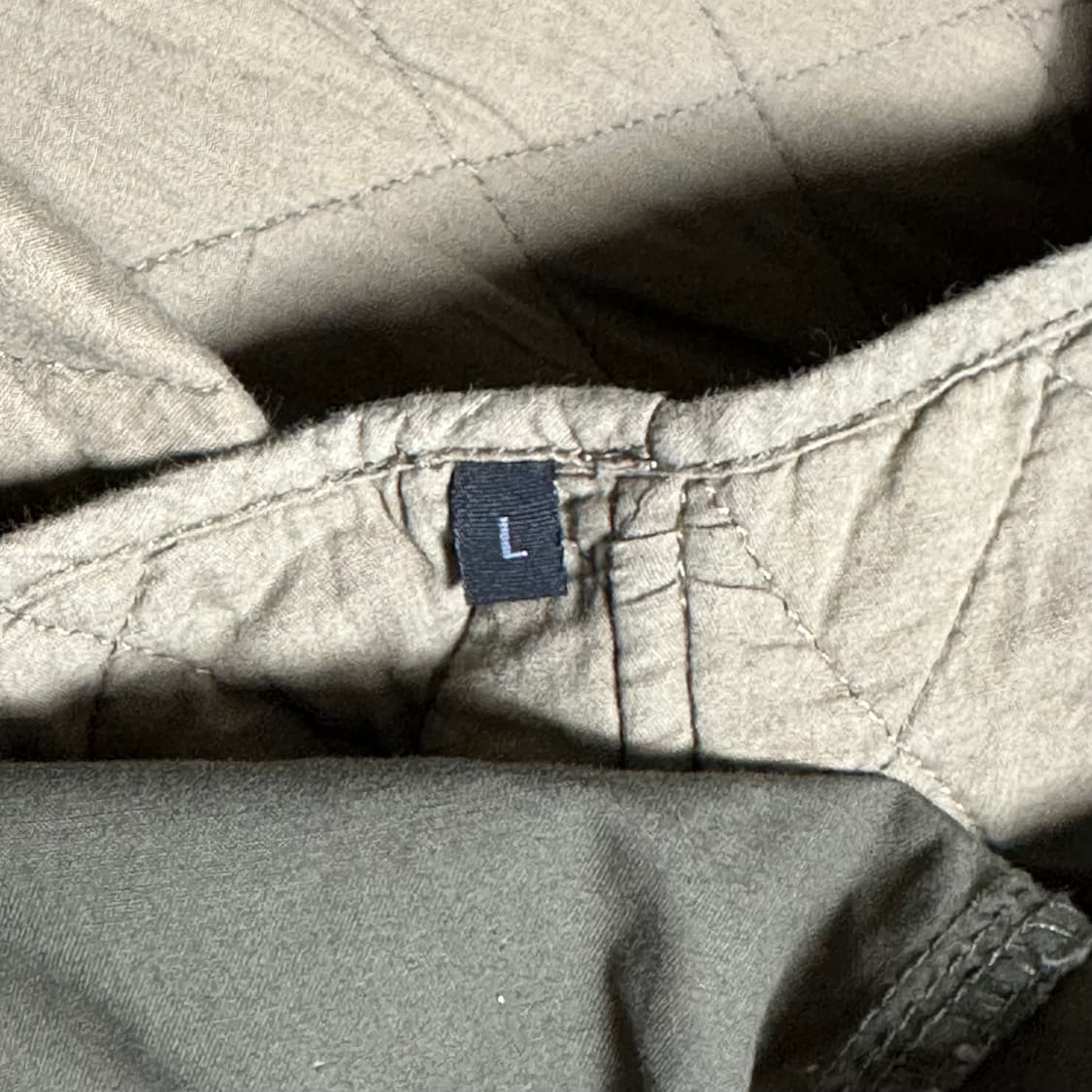 L vtg 카키 피쉬테일 야상 파카 상품이미지6