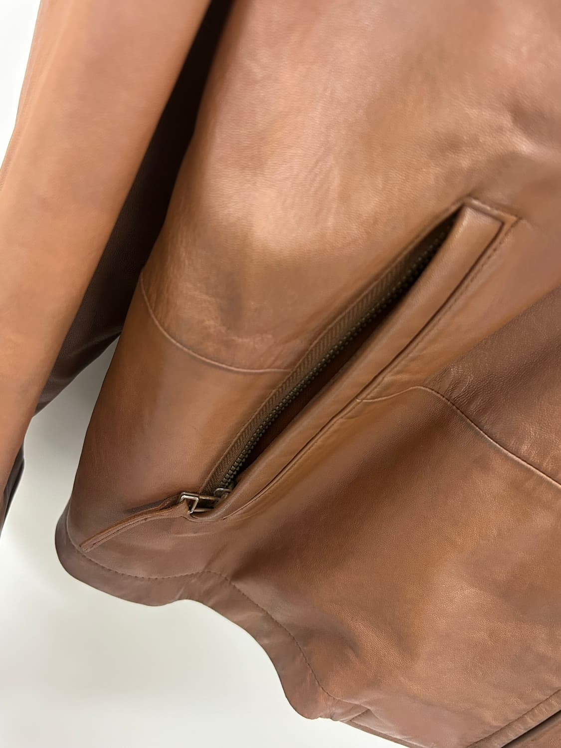 바나나리퍼블릭 레더 자켓 (램스킨) 상품이미지3