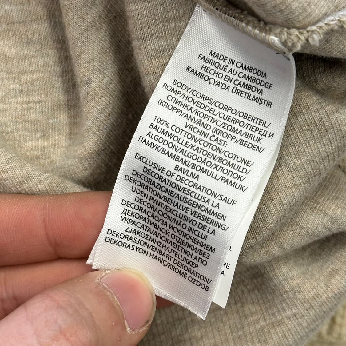 L 폴로랄프로렌 오트밀 반집업 니트 상품이미지6