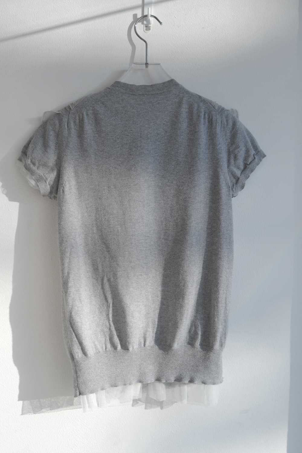 Silk frill covered button cardigan  상품이미지6