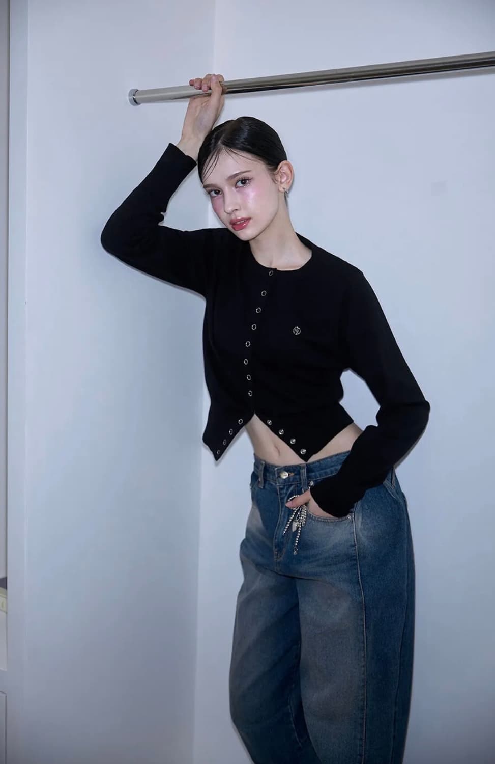 로제프란츠 가디건 블랙 (새상품) 상품이미지2