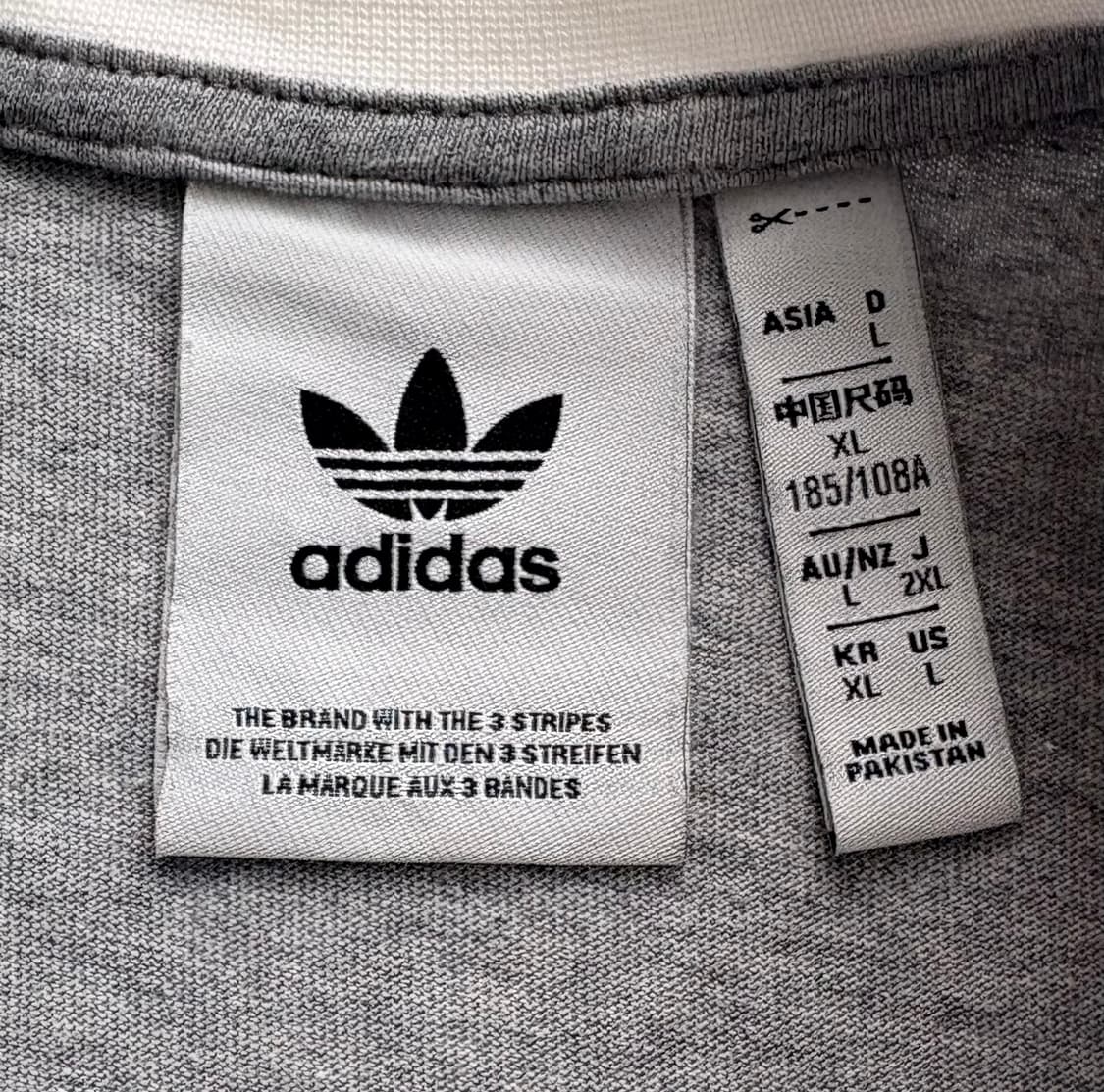 adidas 아디다스 불꽃 그레이 티셔츠 상품이미지4