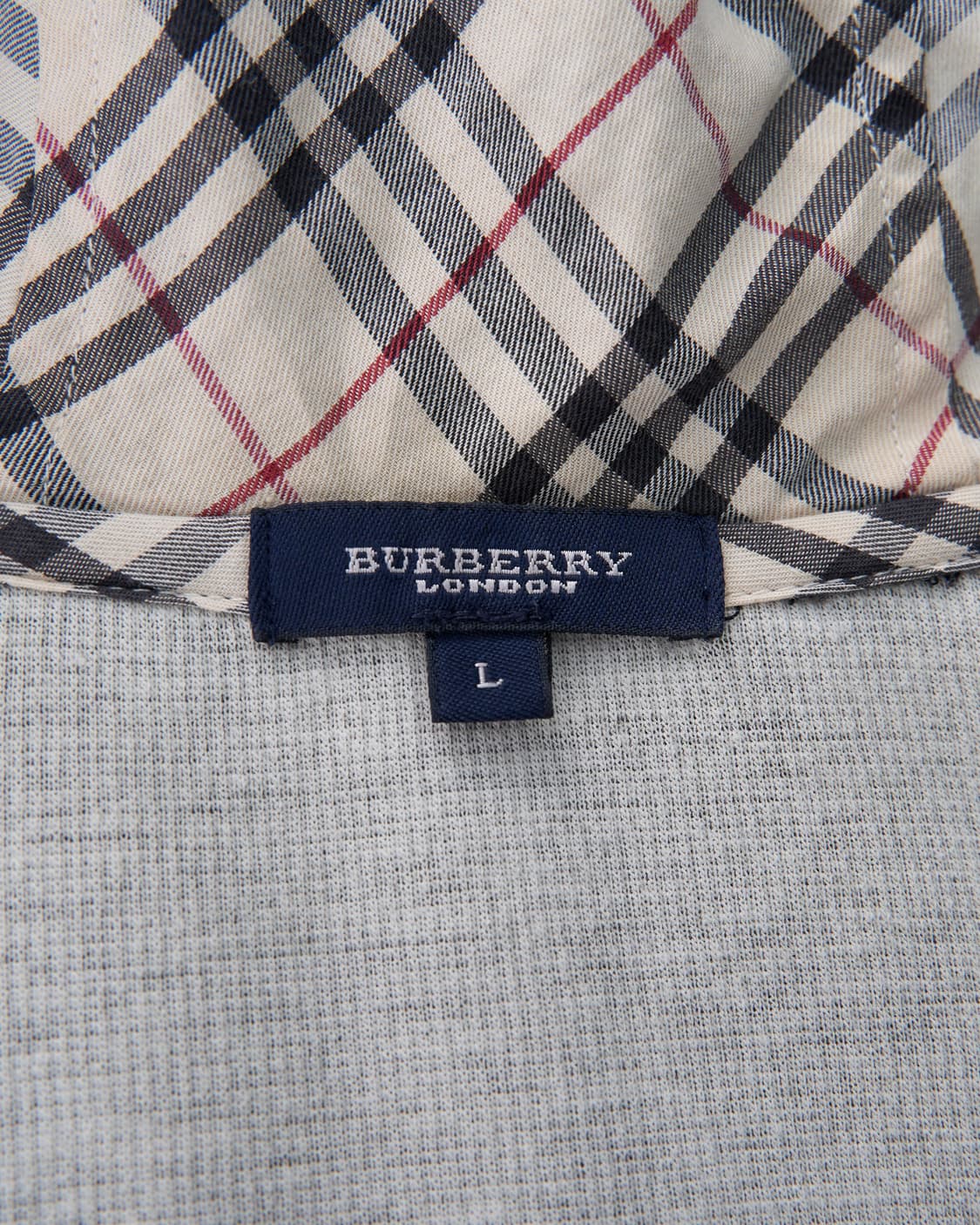 Burberry 런던라벨 노바체크 스트링 후드집업 상품이미지7