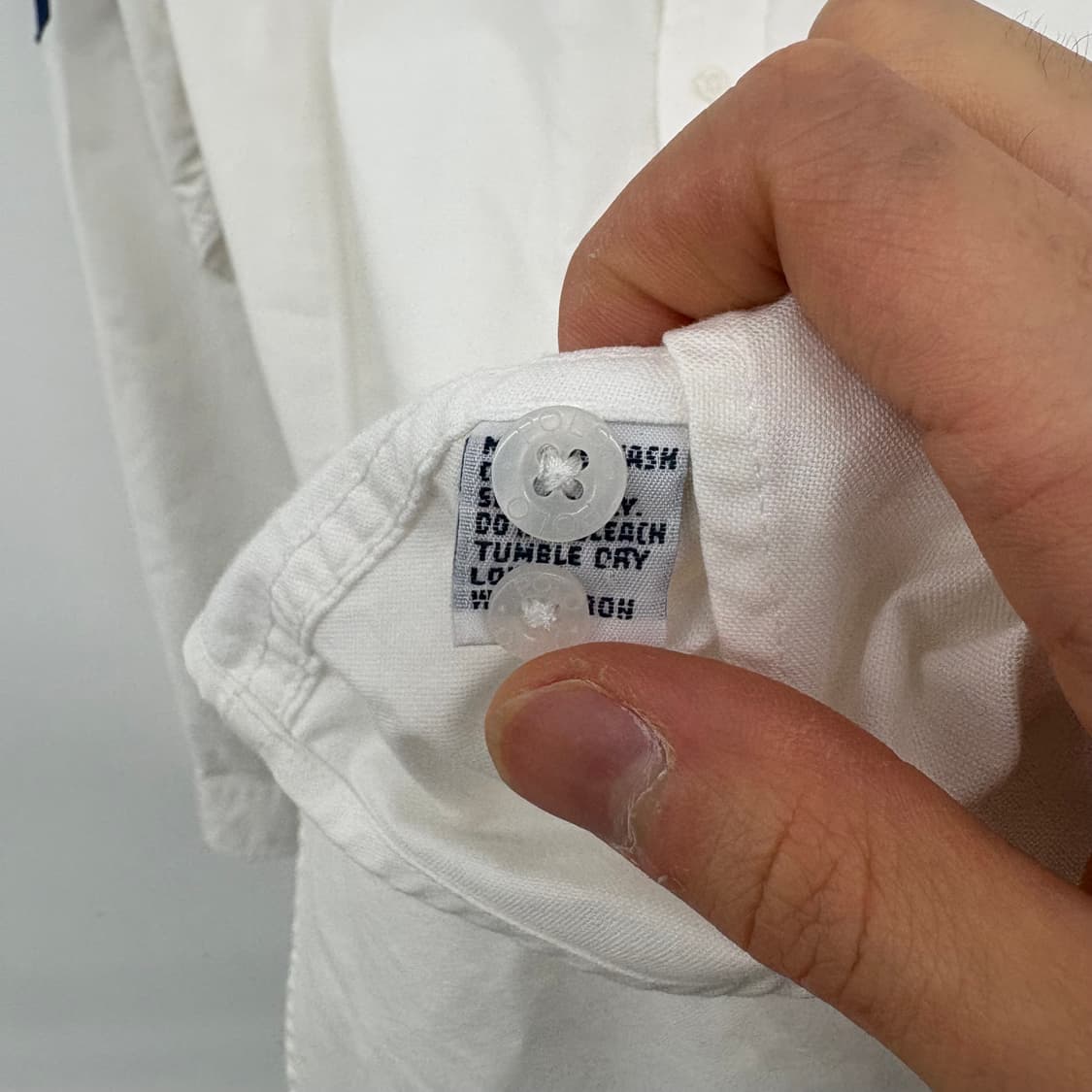 폴로 랄프로렌 빅포니 화이트 셔츠 여/XL 상품이미지7