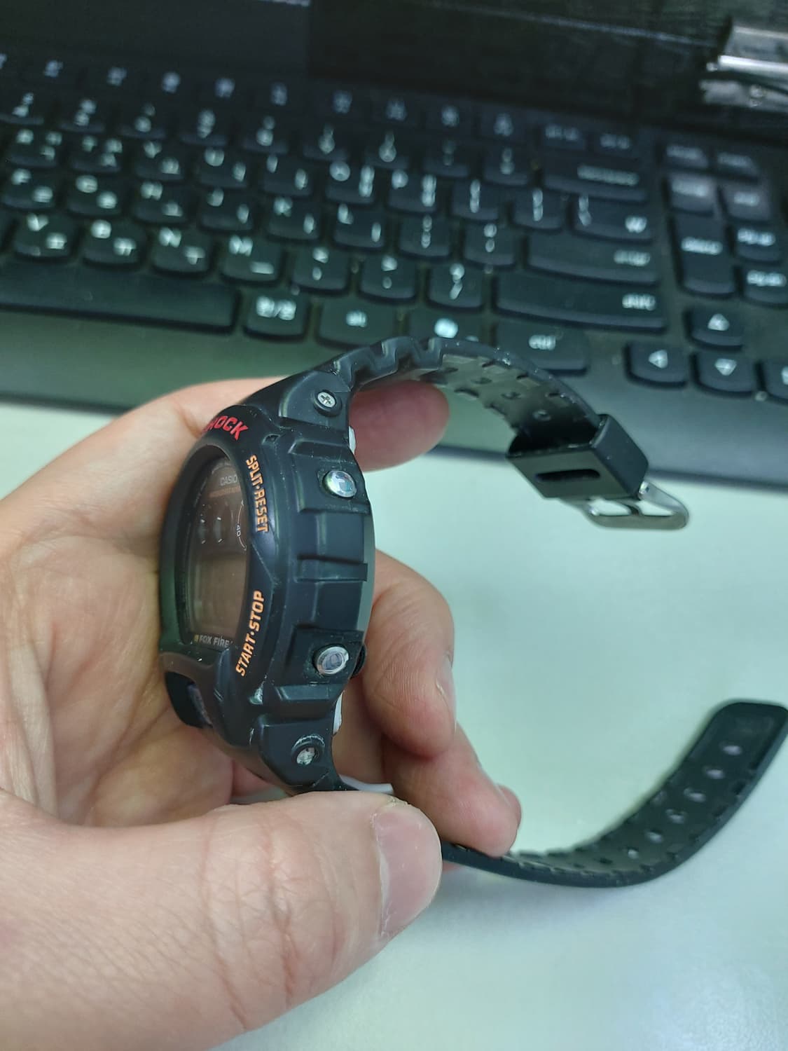 블랙 색상의 카시오 지샥 남성 시계 상품이미지2