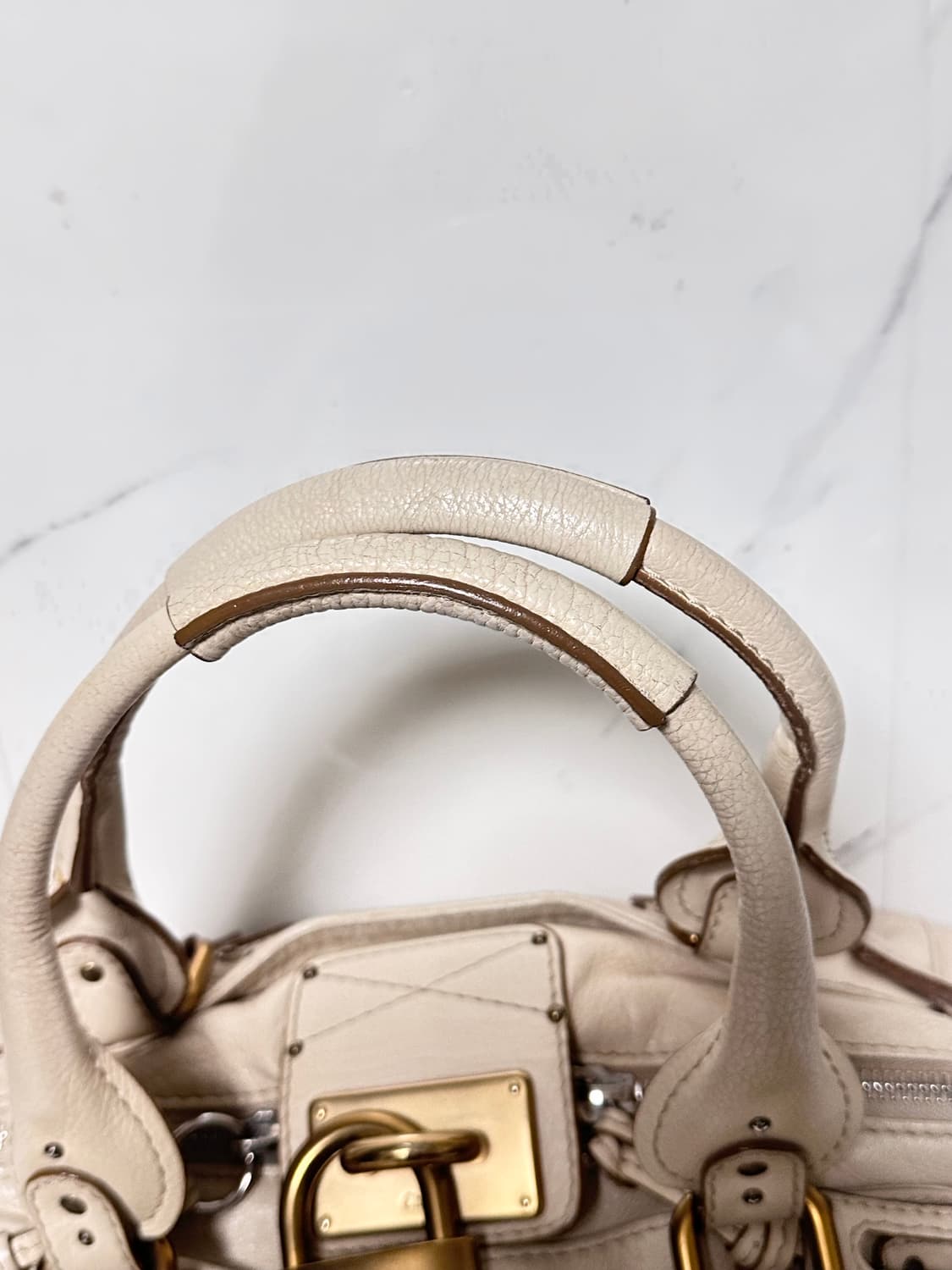 [정품] 끌로에 패딩턴백 아이보리 상품이미지3