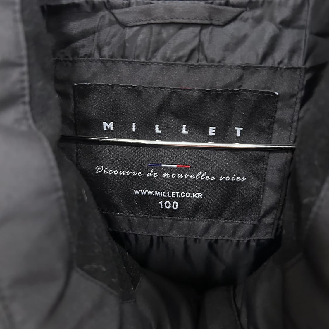 밀레 덕다운 4포켓 후드 돕빠 롱패딩 상품이미지3