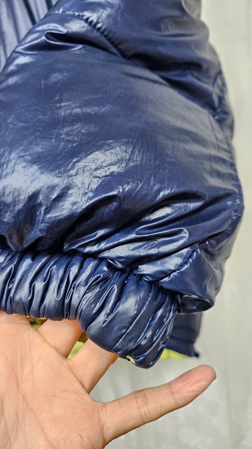 170.럭키슈레트 라임색 숏 양면 패딩  상품이미지6