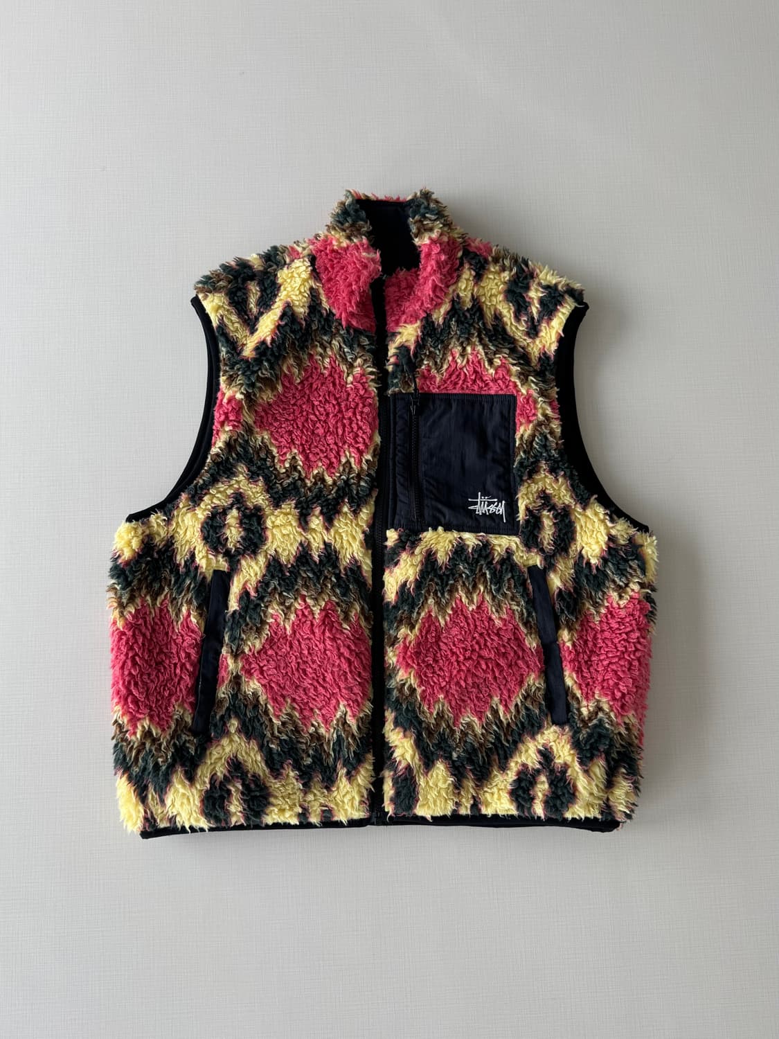 스투시 Fillmore Sherpa Vest 상품이미지1