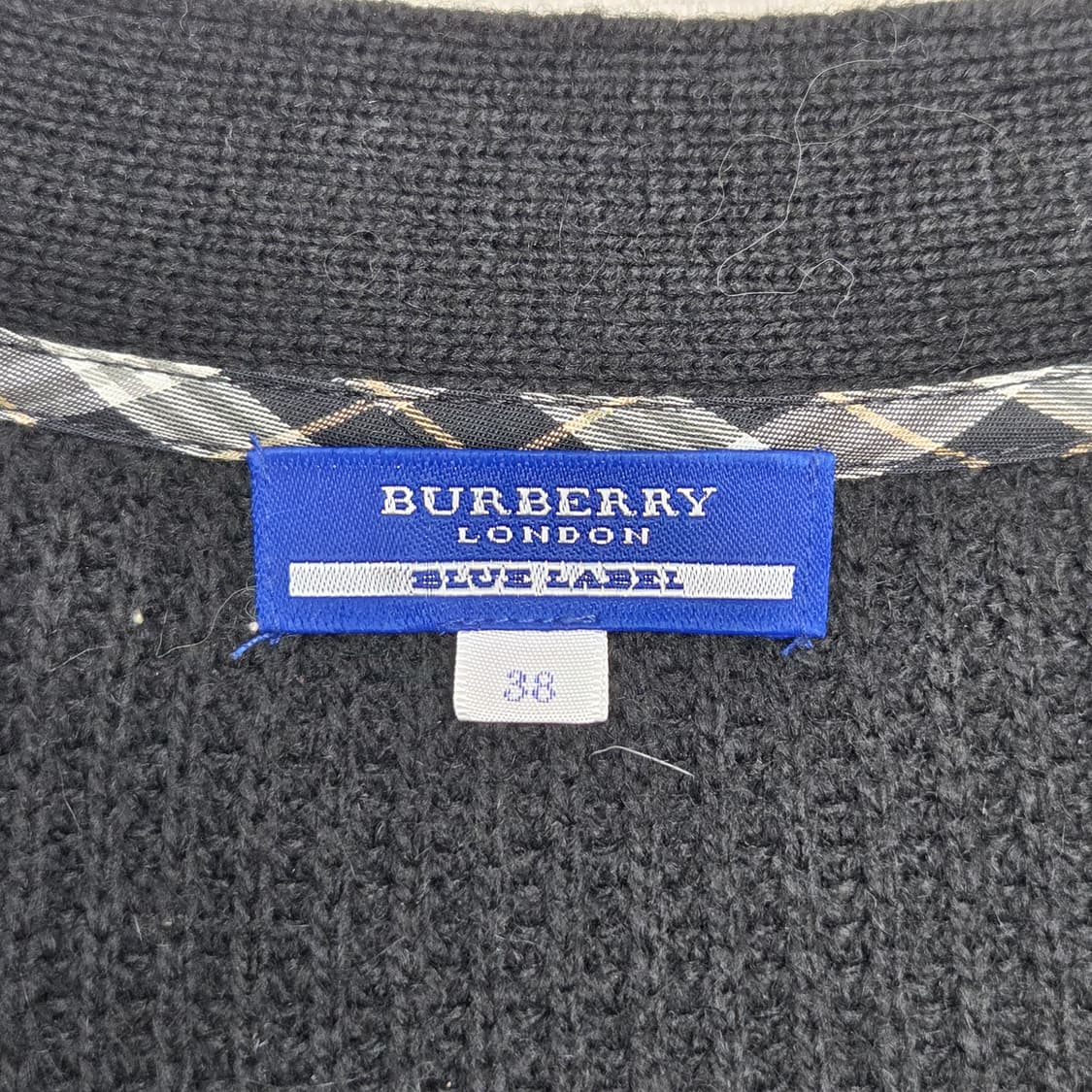 Burberry 버버리 블루라벨 벨티드 롱 가디건 상품이미지3