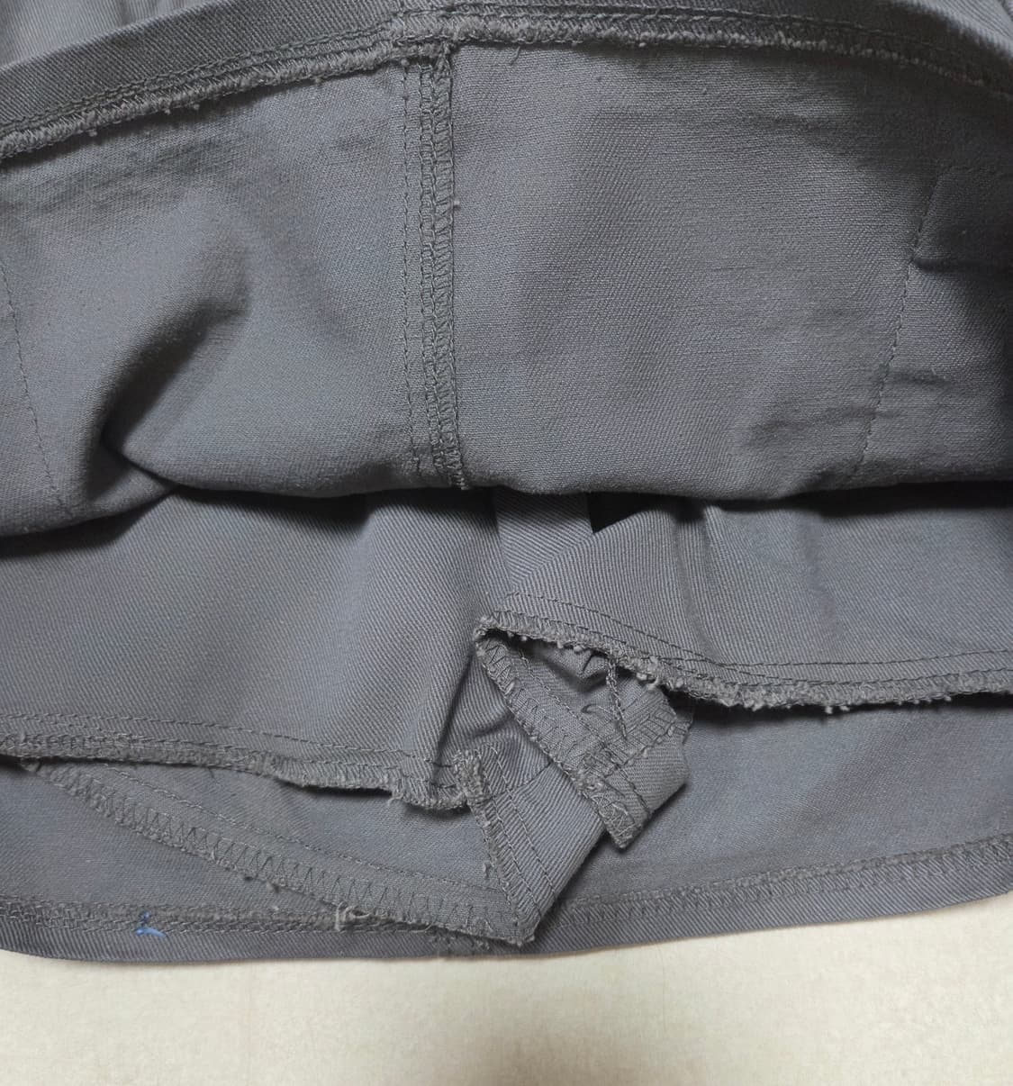 guse 구즈 카고 치마바지 카키 S 상품이미지4