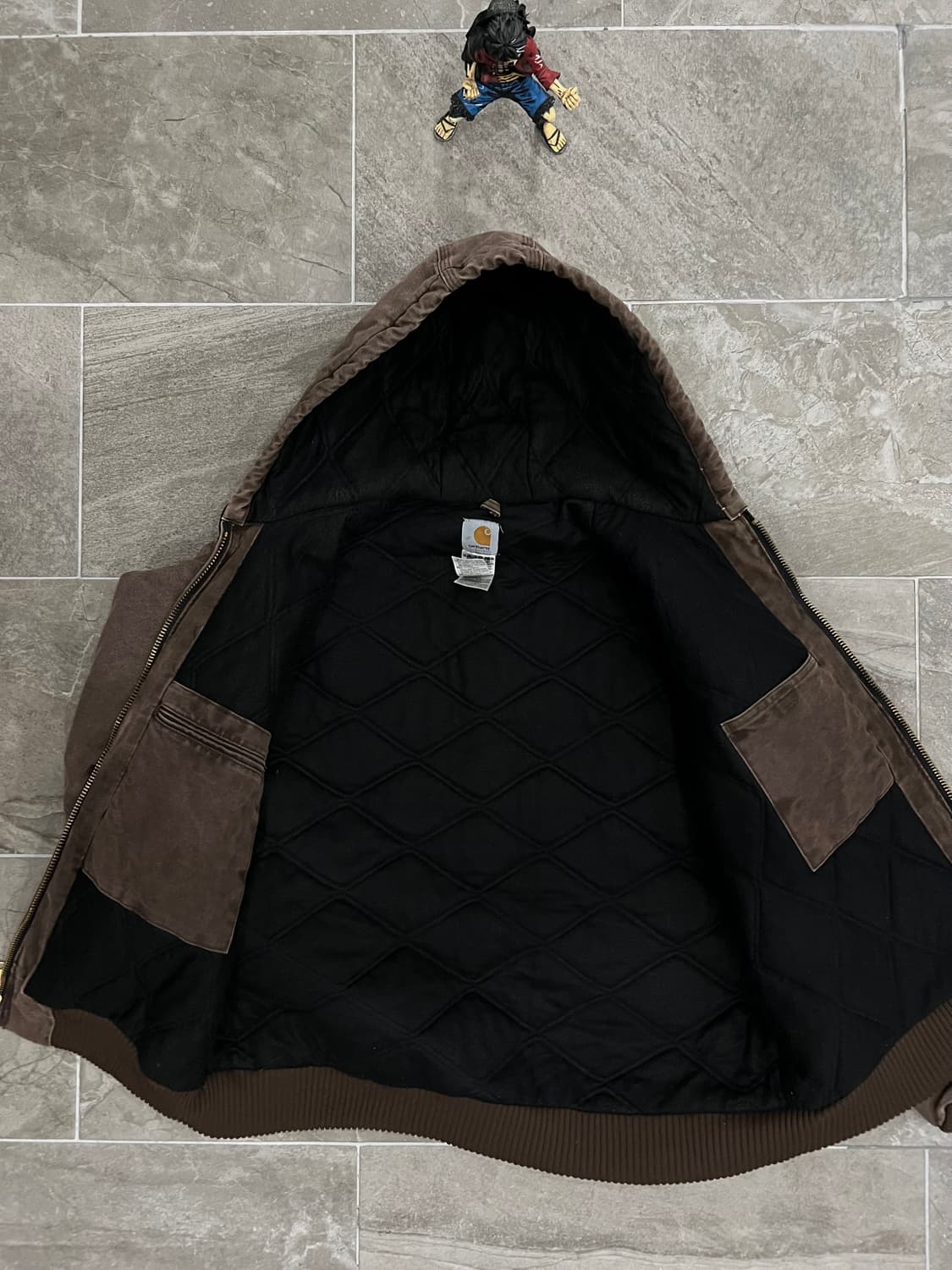 (L)칼하트 덕 액티브 후드자켓 J130 CHT 체스트넛 상품이미지3