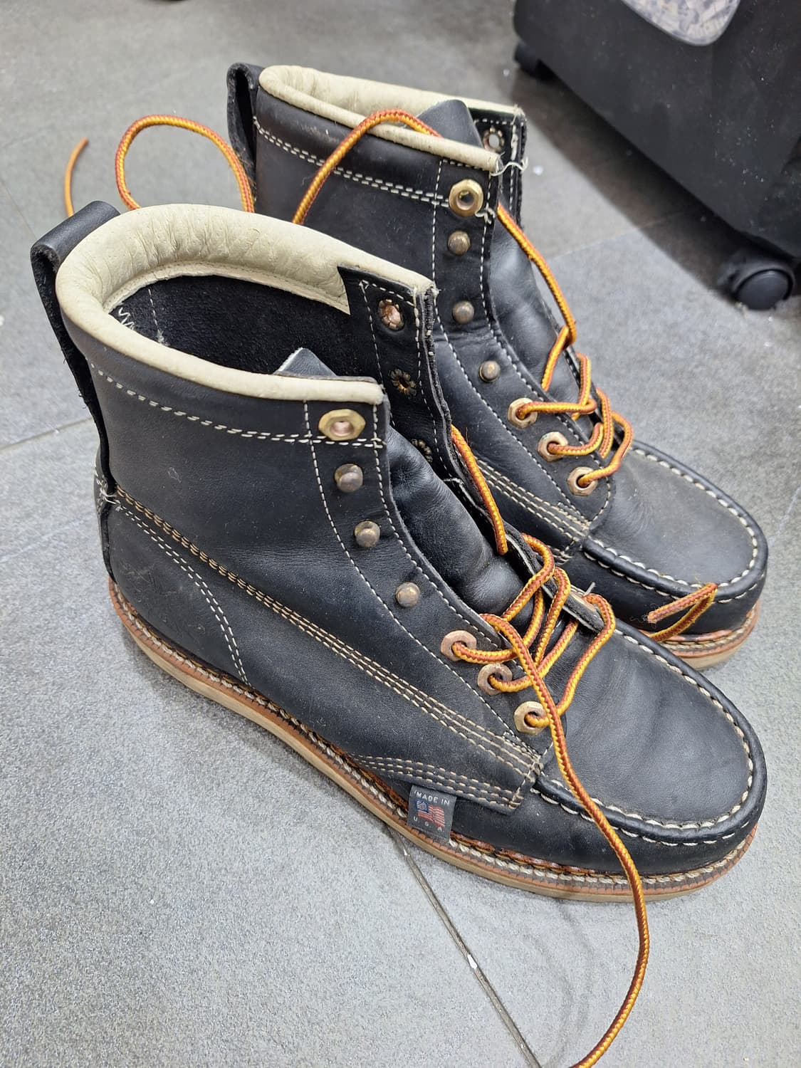 쏘로굿 목토 6인치 부츠 블랙 6.5 D (245) 상품이미지1