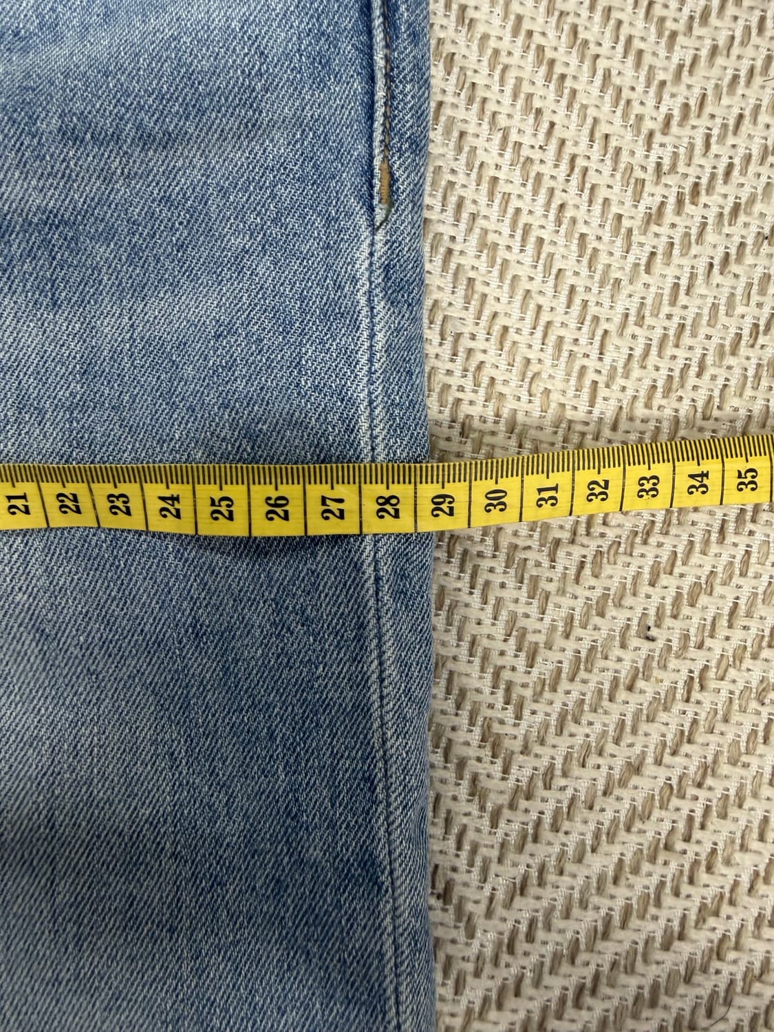 정품) TIME 타임 한섬 데님 청바지 61(24-25) 상품이미지9