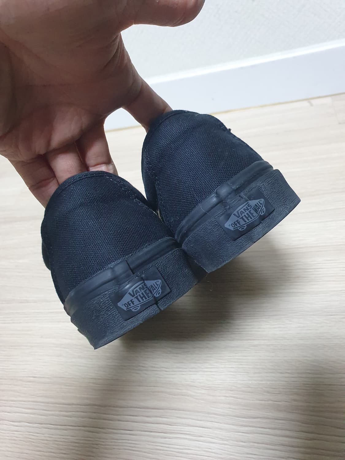 반스 블랙 스니커즈 260 상품이미지6