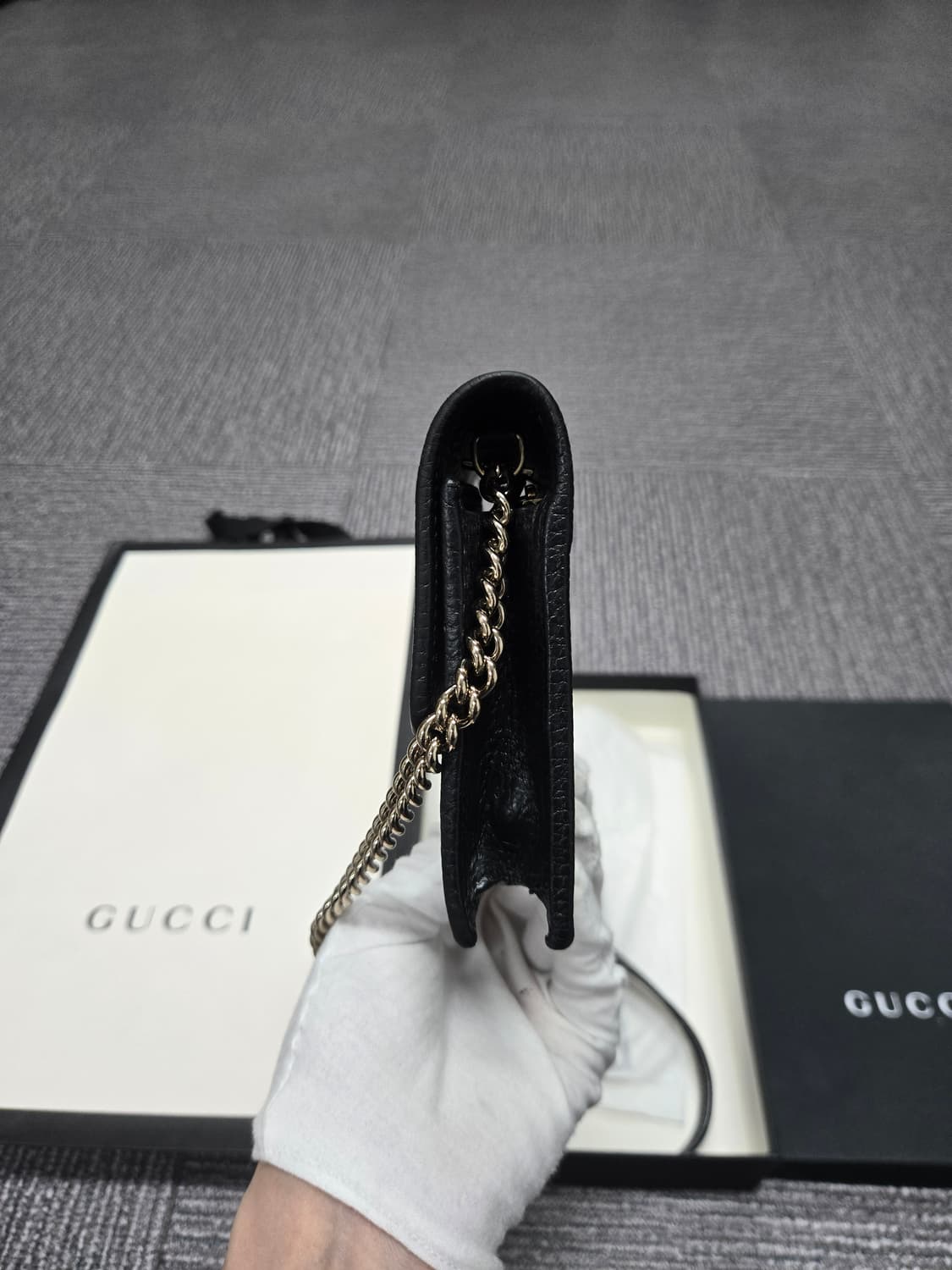 [특가][정품] 구찌 인터로킹 체인백 상품이미지4