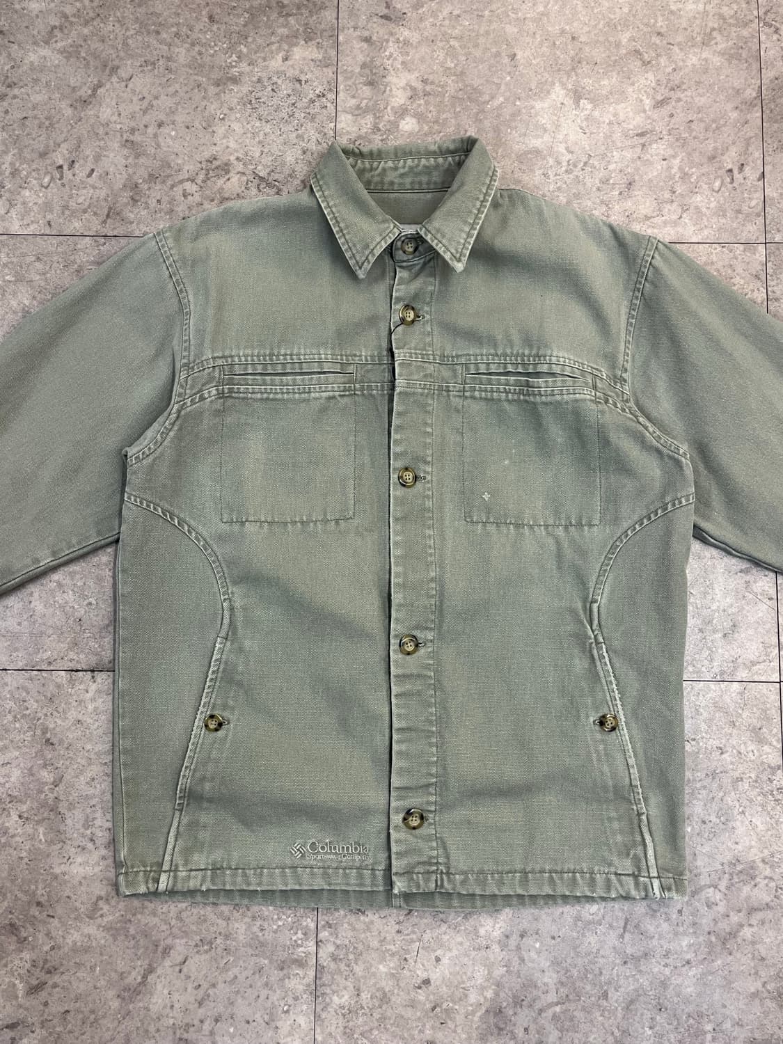 컬럼비아 워크 자켓 라이트카키 M #csz3671 상품이미지4