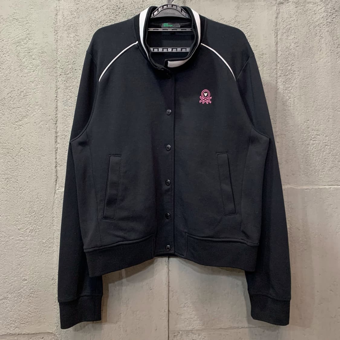 [XL] 스타일 베네통 크롭핏 코튼 풀집업 상품이미지2