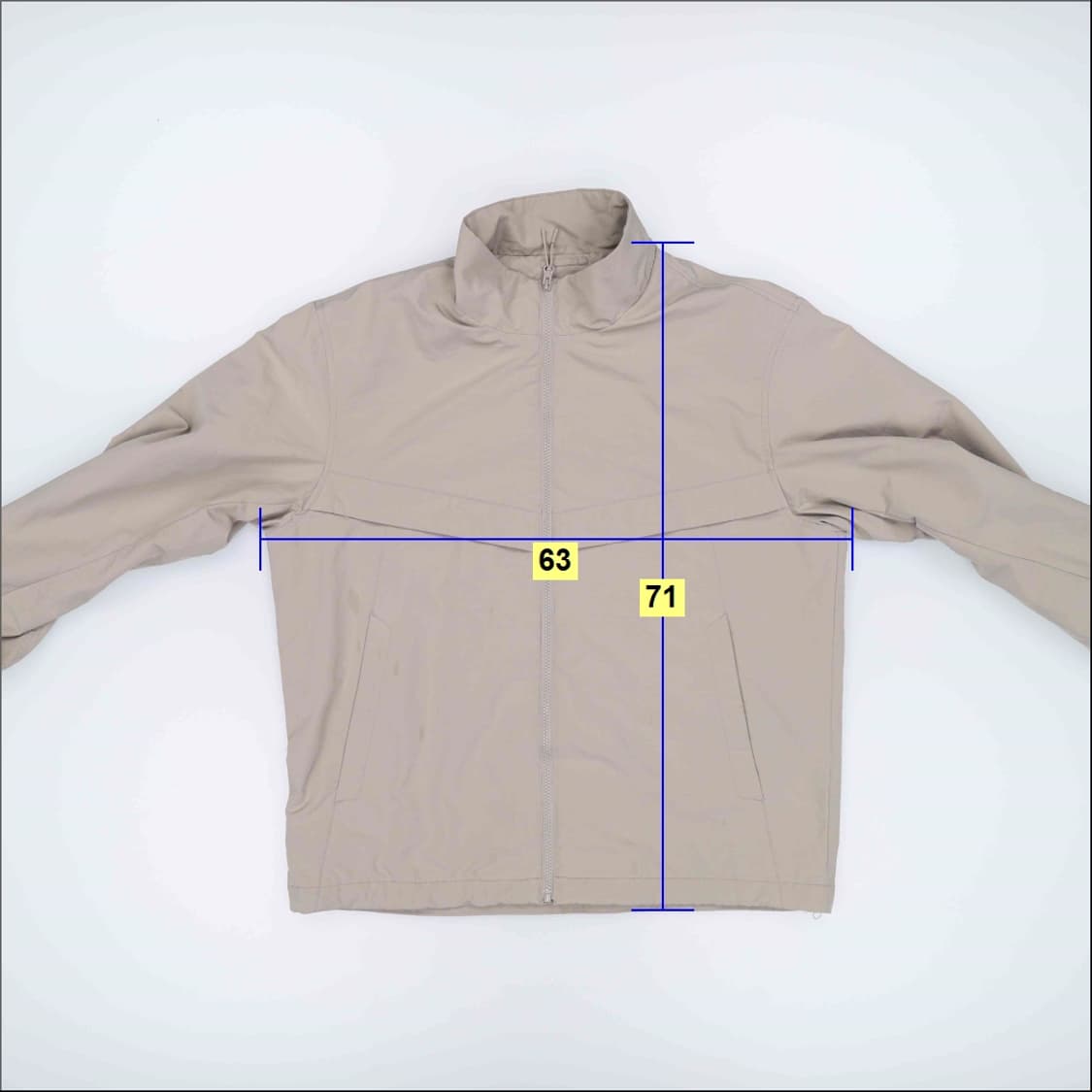 XXL 폴햄 바람막이 자켓 0410H1 상품이미지7