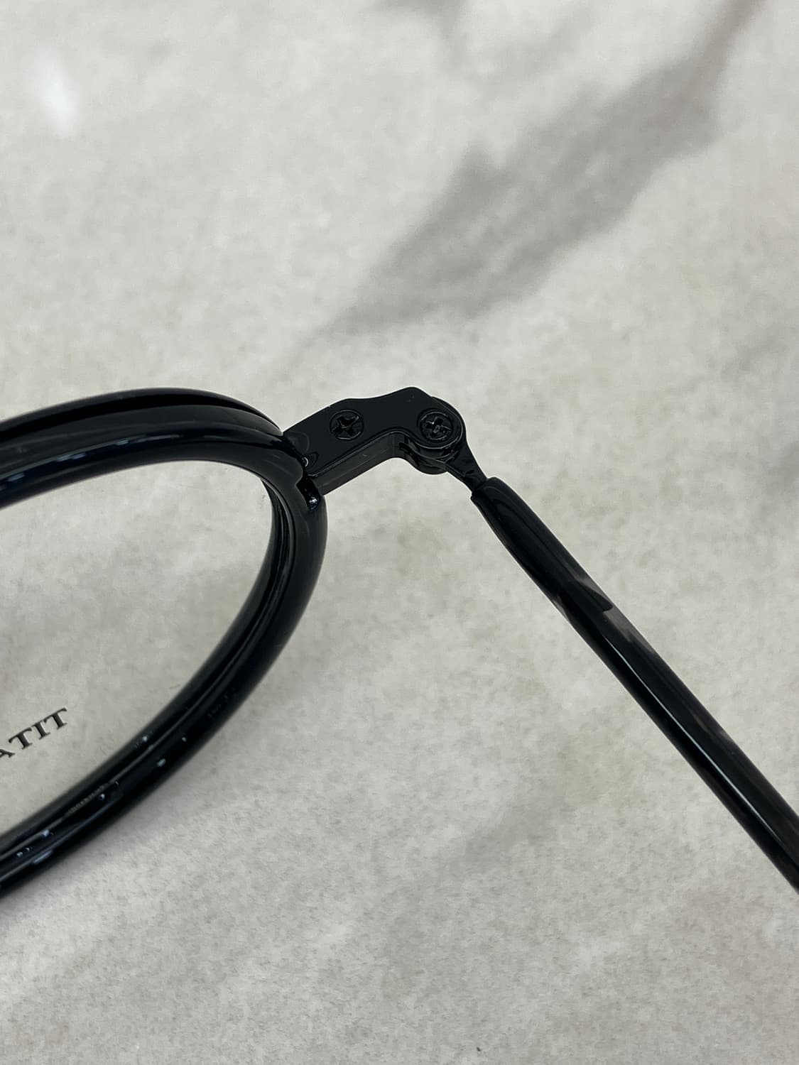 Alain delon 알랭 들롱 블랙 티타늄 뿔테 상품이미지3