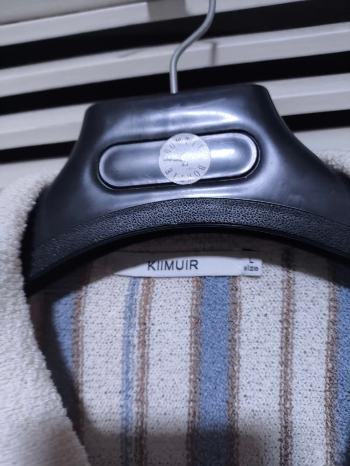 오버핏L 키뮤어 테리 부클 가디건 상품이미지3