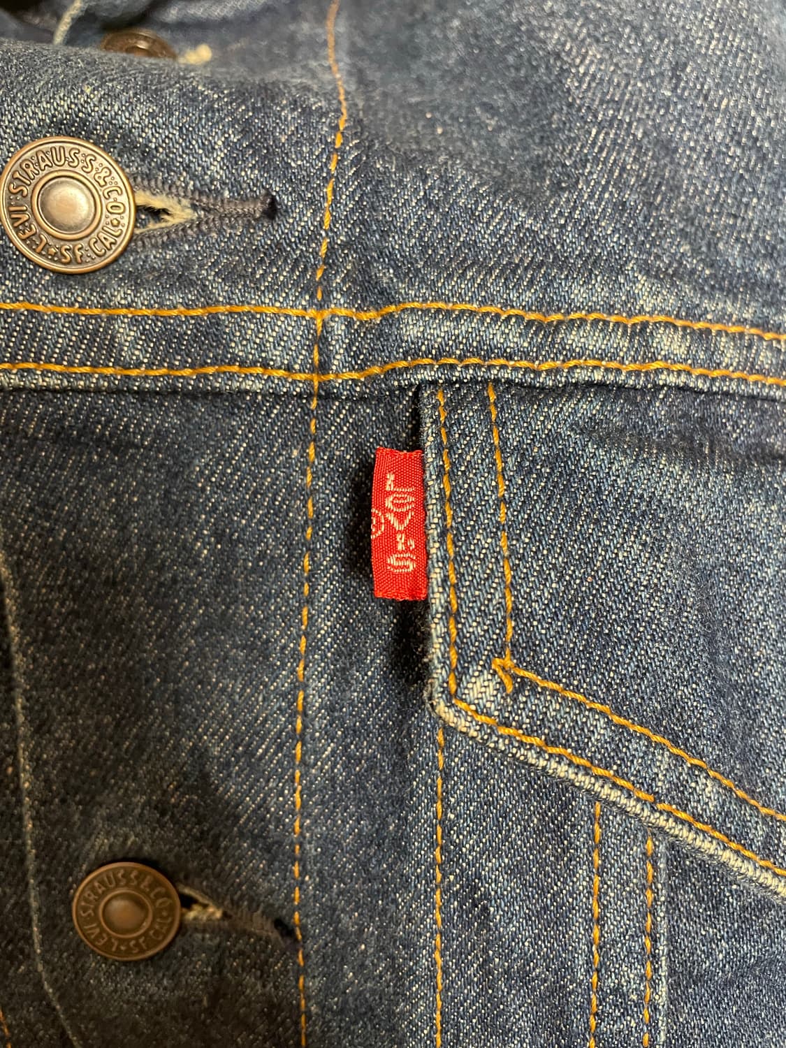 90’s 리바이스 데님자켓 상품이미지5