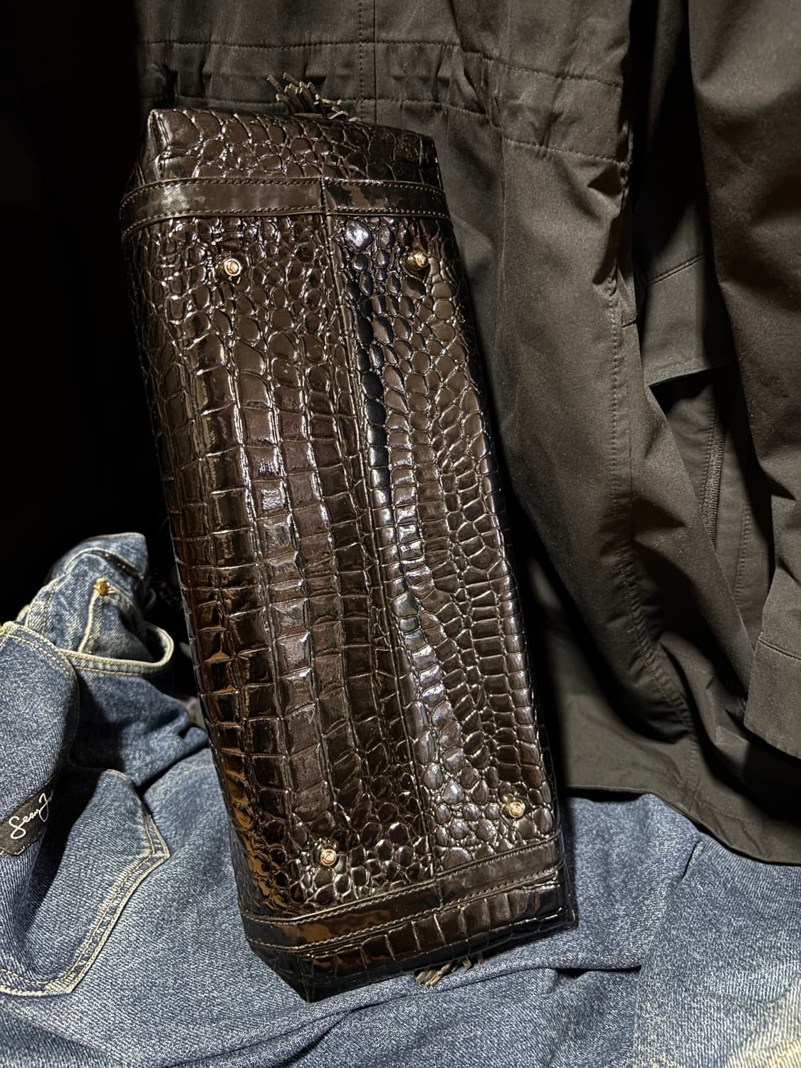 vintage elegance dote leather bag 상품이미지6