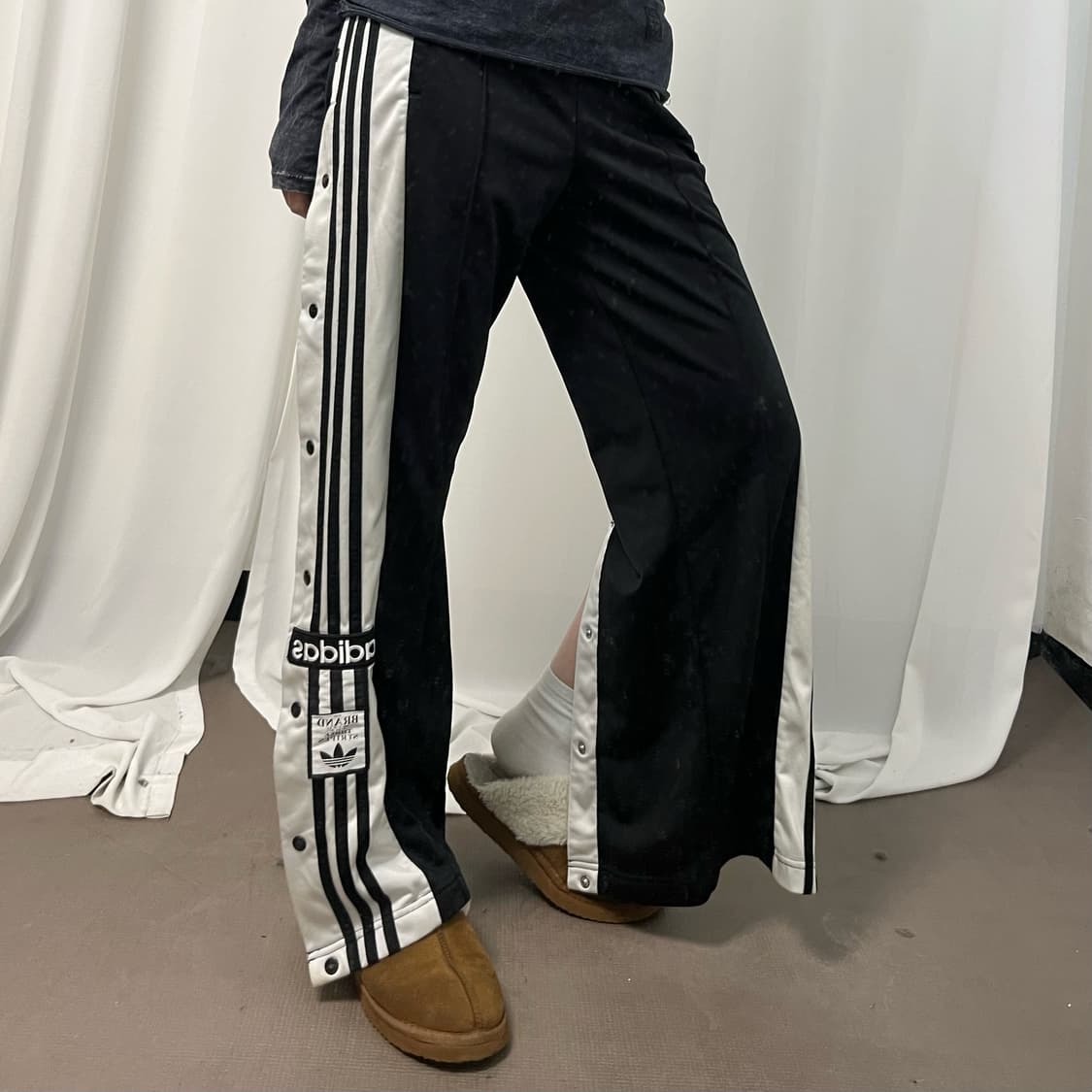 Adidas Black Break Pants  상품이미지2