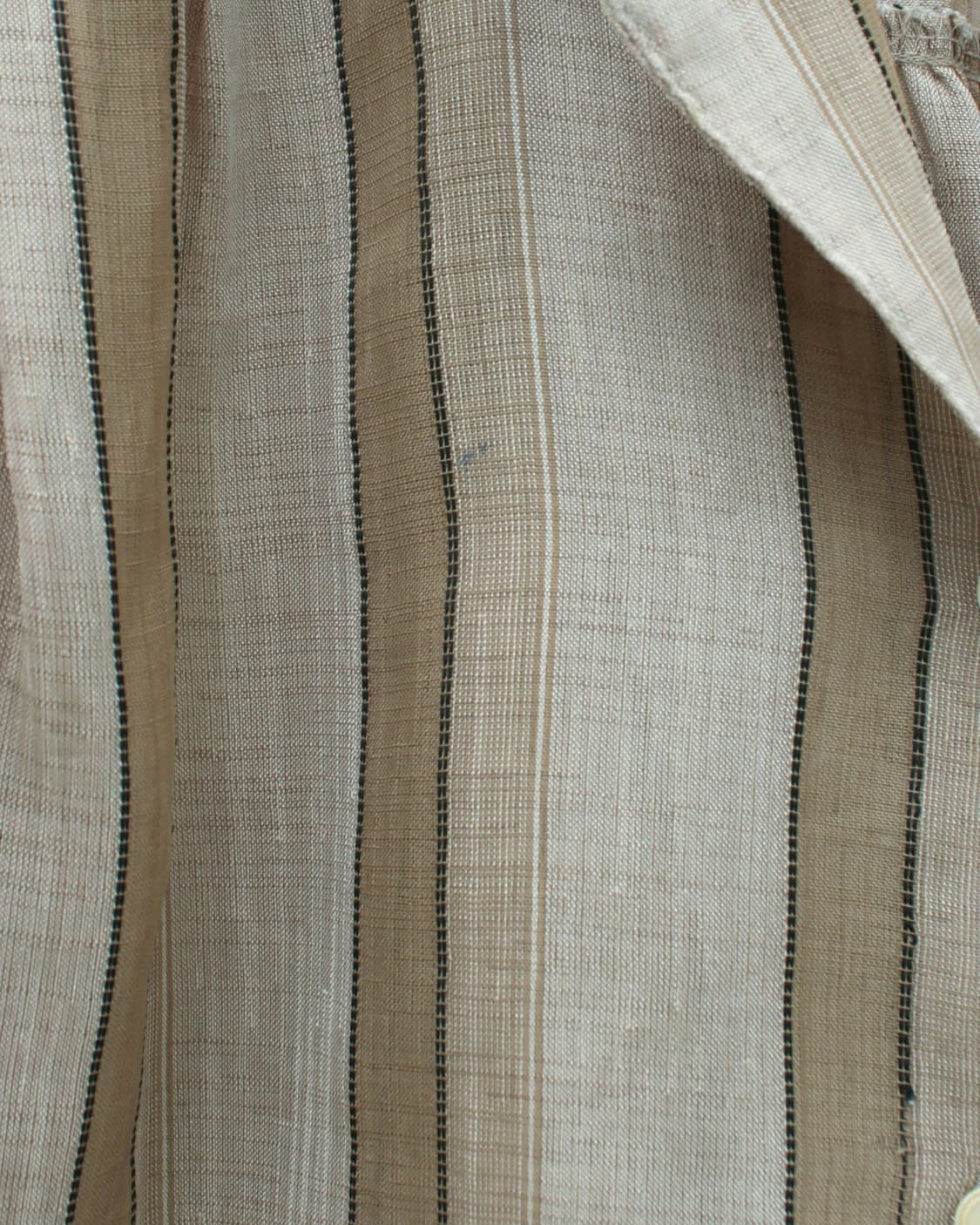 일본 빈티지 스트라이프 시스루 여름 셔츠 블라우스 상품이미지5