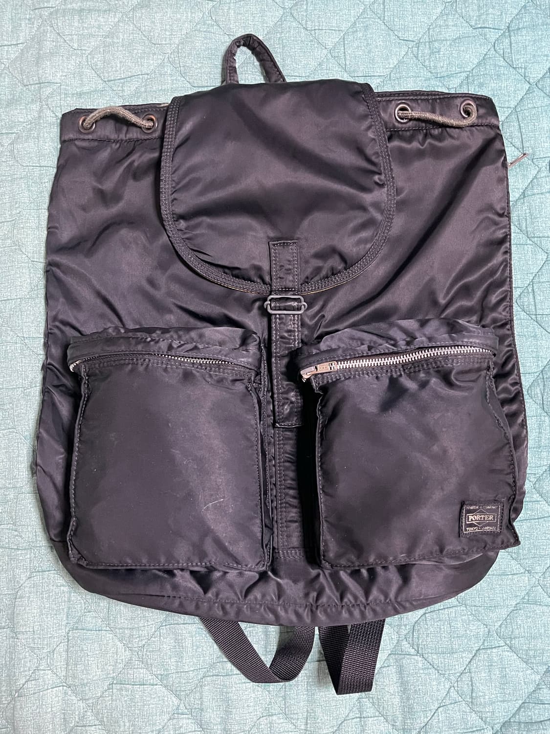 Porter 요시다 포터 탱커 지퍼백팩  럭색 블랙 상품이미지1