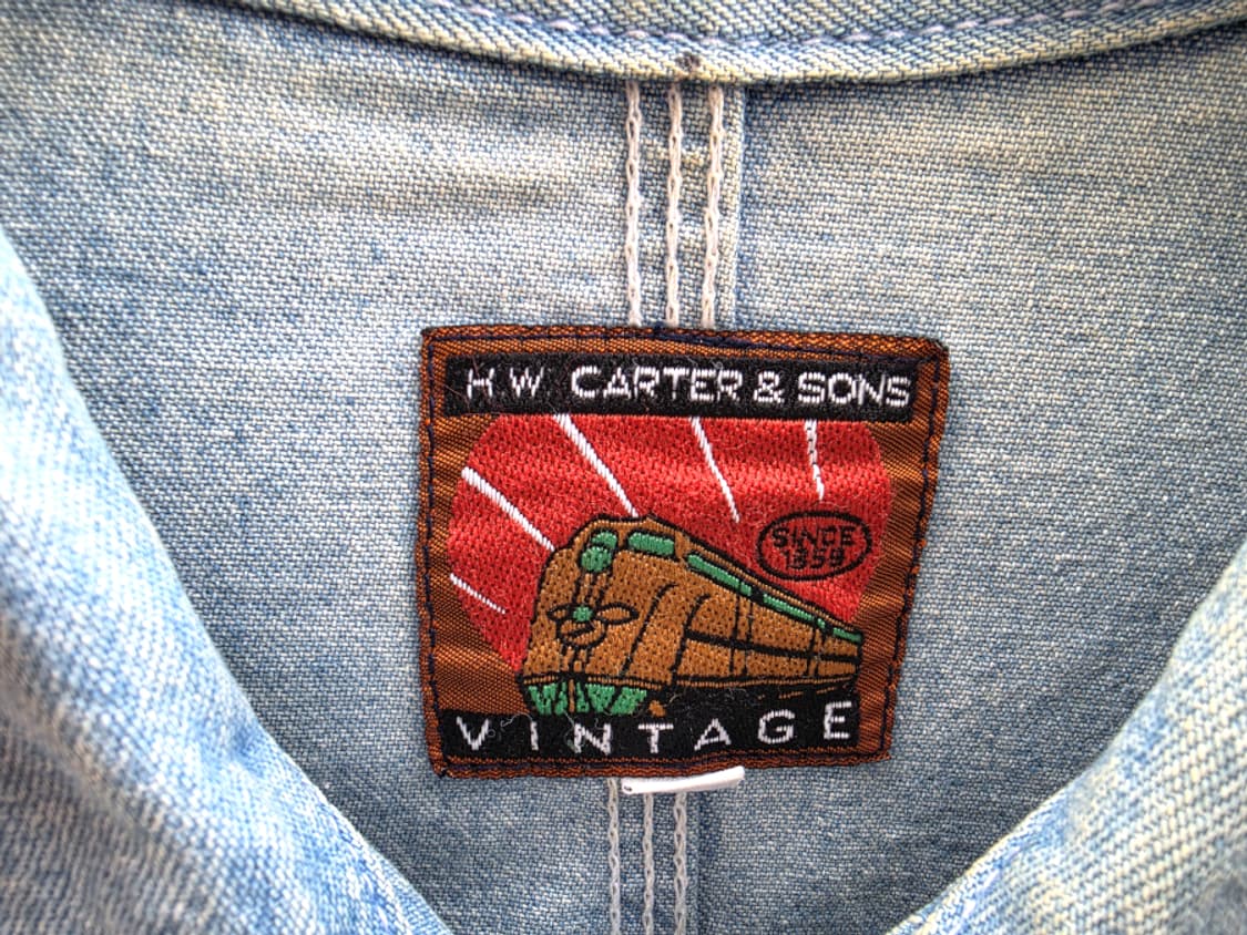 카터 앤 선즈 데님커버올 (made in usa) 상품이미지5