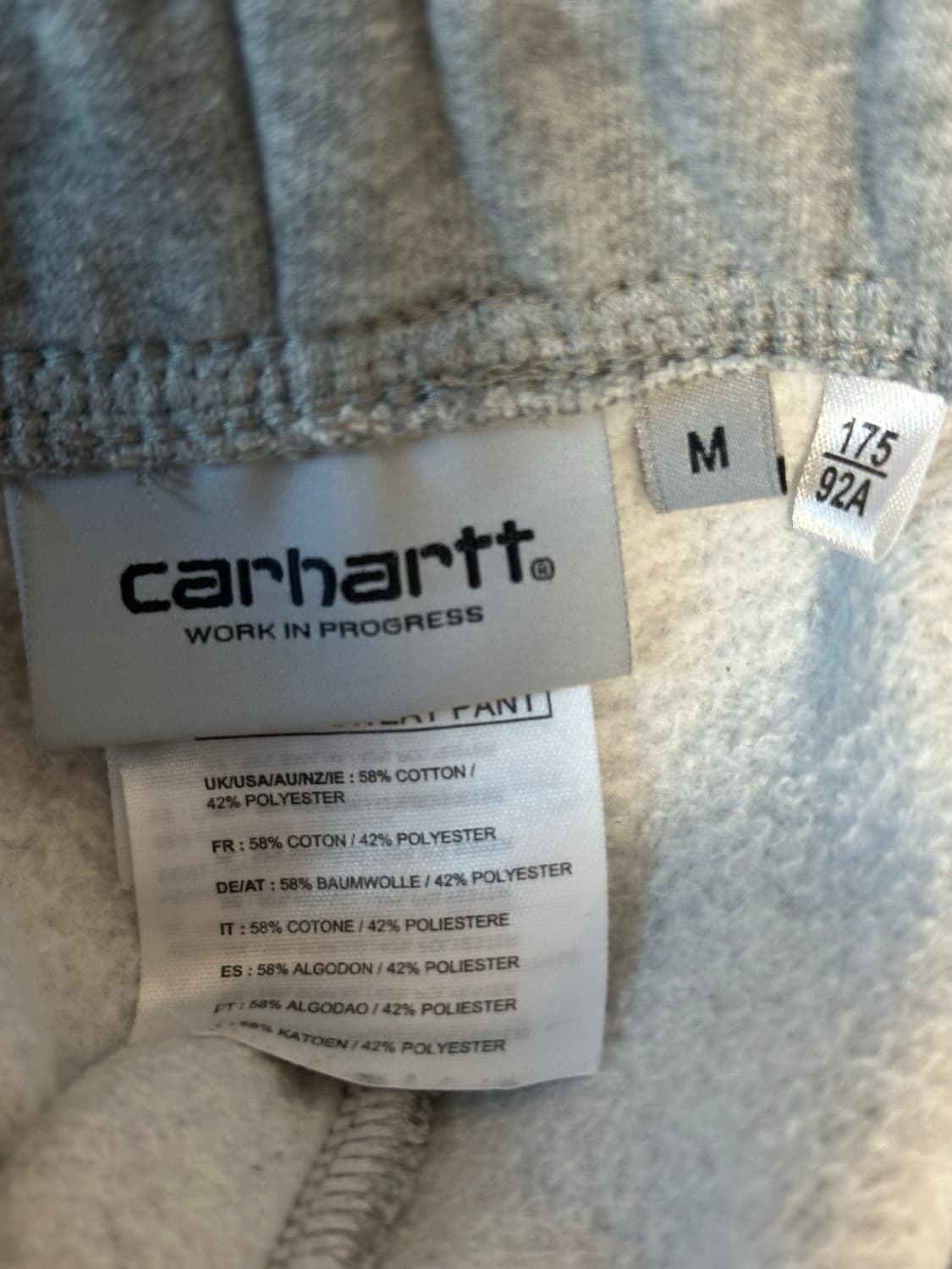 칼하트 스웻 조거 팬츠 팔아요 상품이미지3