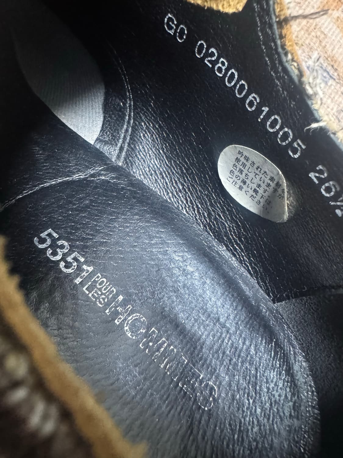 Patchwork Square Toe Shoes 상품이미지4