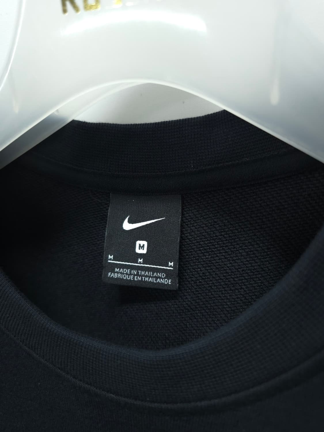 나이키 여성 부클로고 스우시 크롭 맨투맨 (66~66반) 상품이미지6