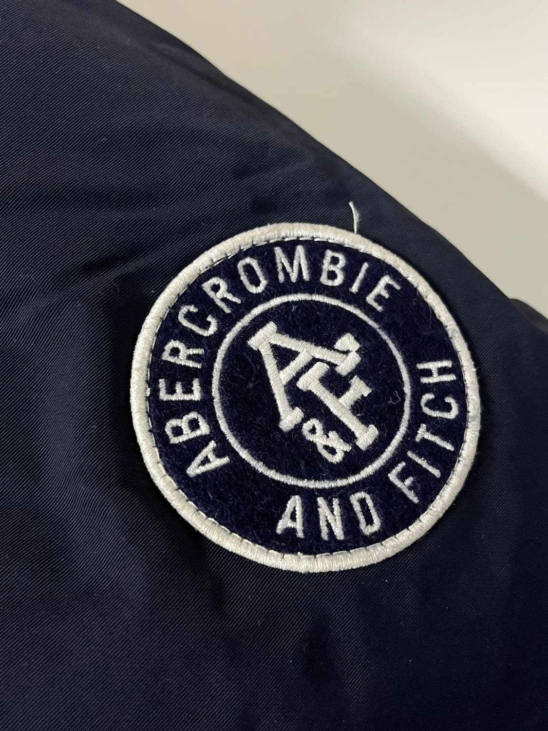 M) 아베크롬비 빈티지 파카 패딩 점퍼 네이비 상품이미지9