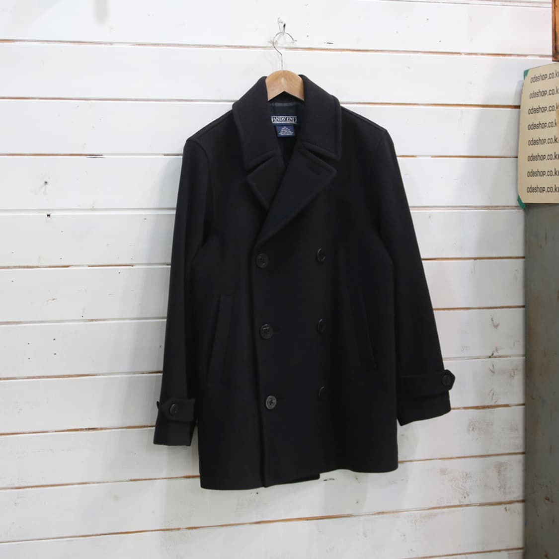 (착용컷) LANDS' END 해군 피코트 (남성용 98) 상품이미지1