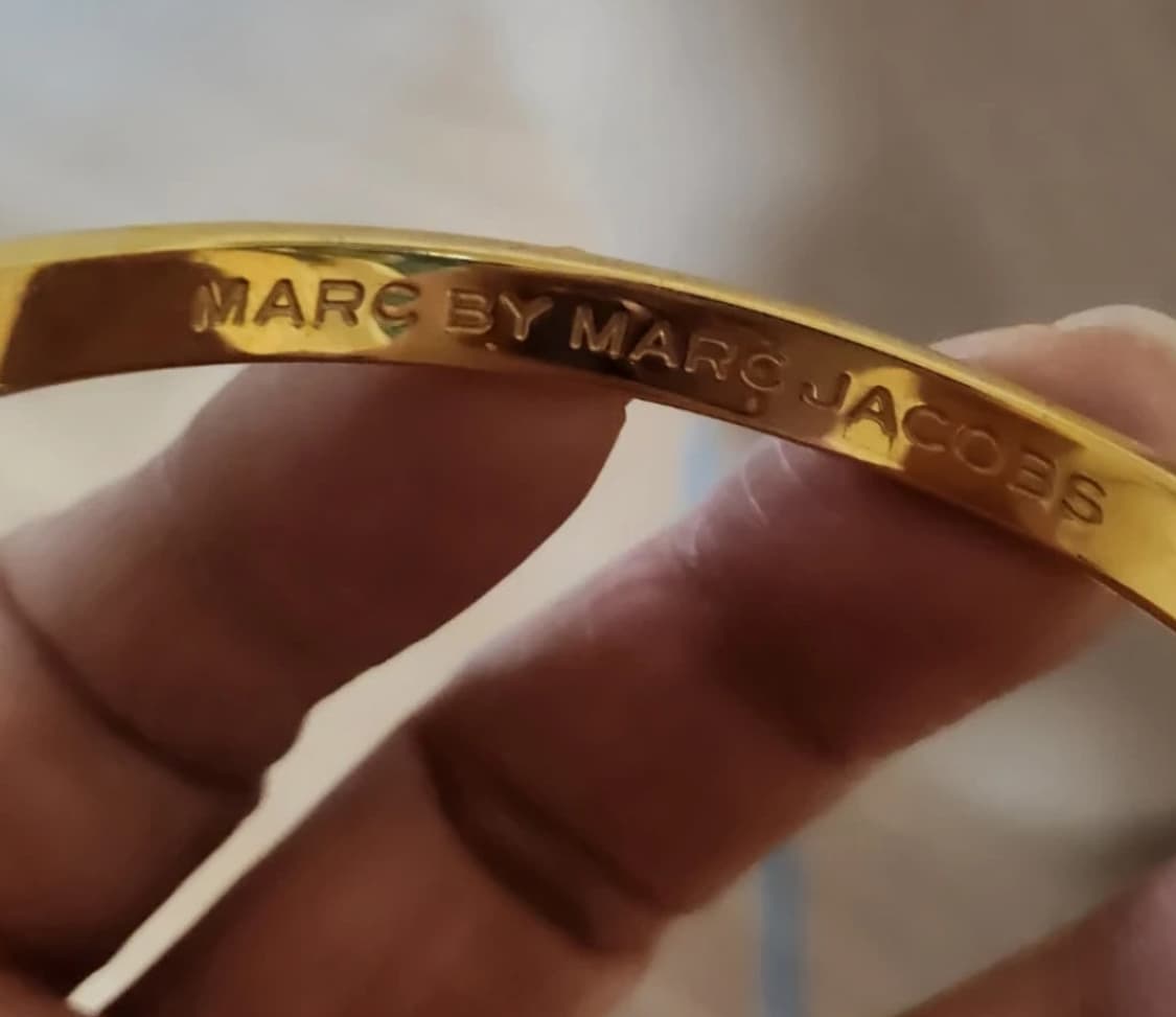 Marc jacobs 마크 제이콥스 골드 뱅글 팔찌 상품이미지3